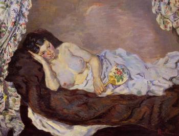 阿曼 吉約曼 Reclining Nude